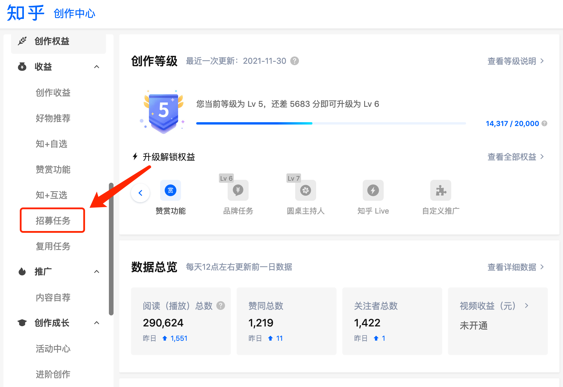 知乎招募任务投稿赚稿费权限,现在开放申请了!