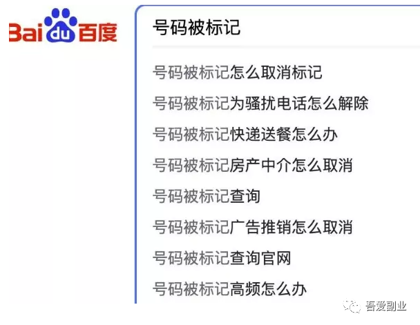 取消号码标记:有痛点就有市场,又是一个信息差赚钱