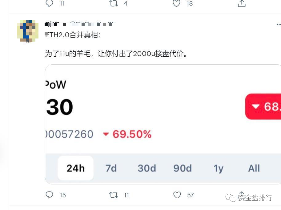 恭喜我,我刚买了几千万矿机,ETH就合并了!!!