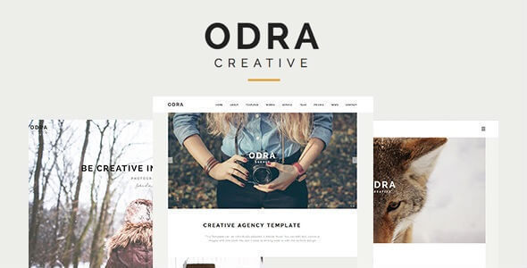 ODRA:多用途WordPress主题,适用创业公司工作室创意机构作品展示